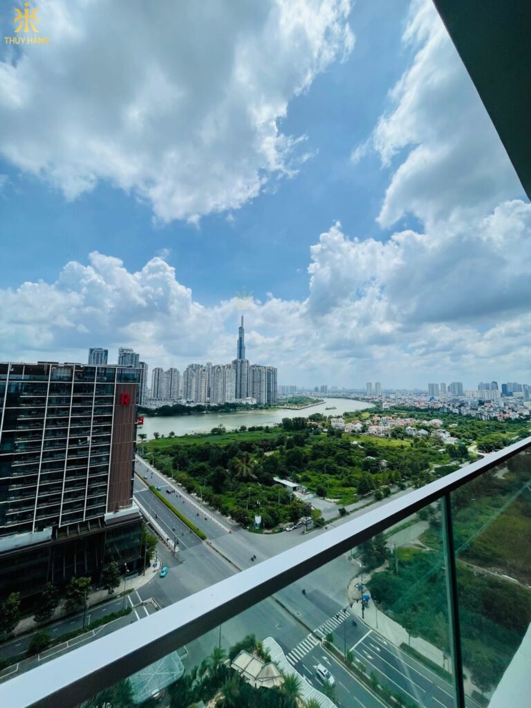 Căn hộ 2PN Zeit Thủ Thiêm – Căn Góc View Landmark 81 & Sông SG