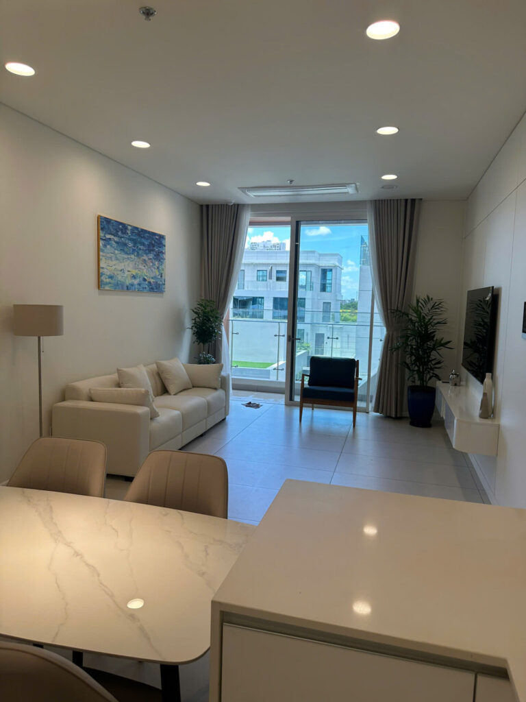 Cho thuê căn hộ Zeit Thủ Thiêm 2PN – căn góc  – full nội thất
