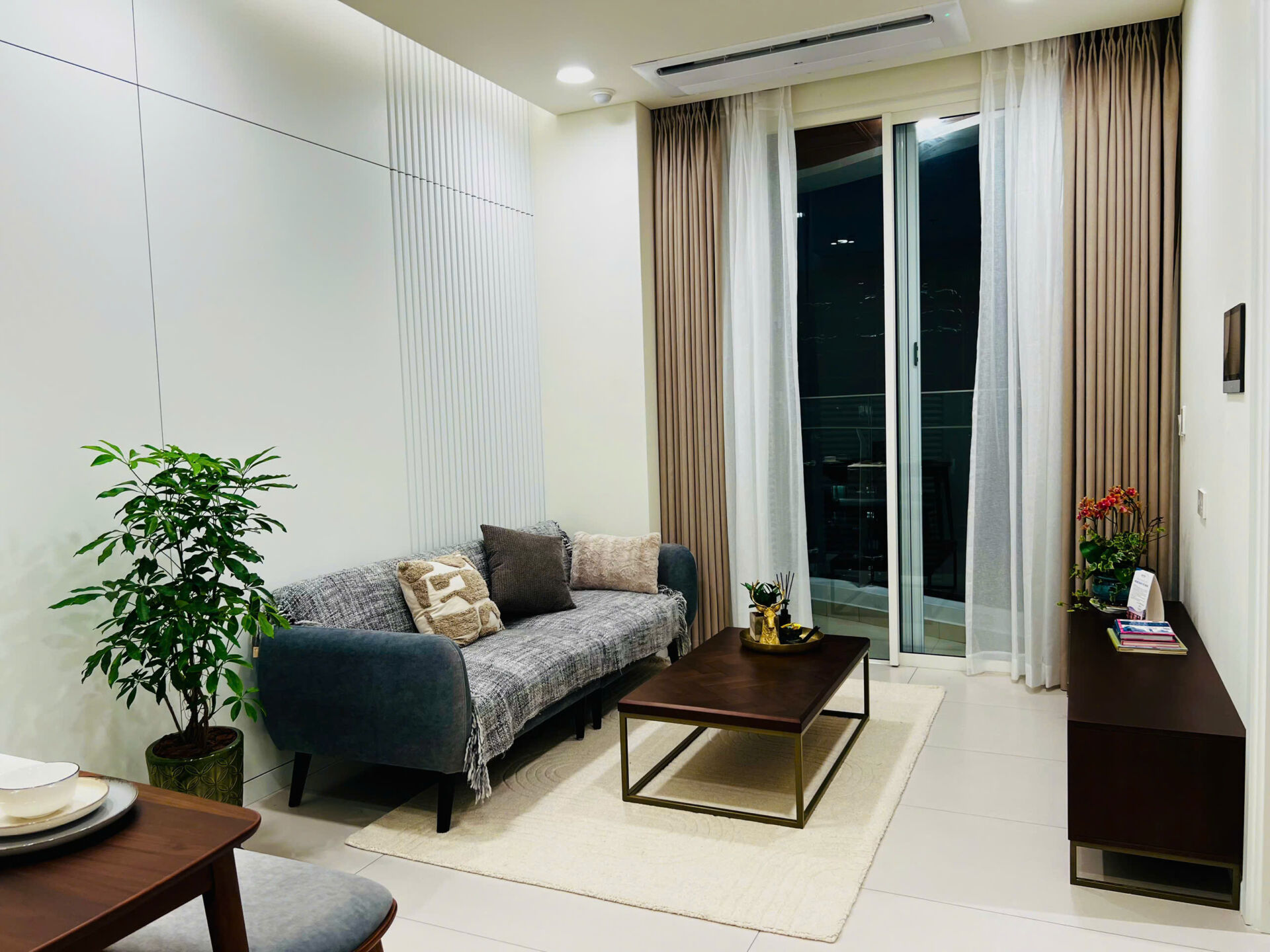 Căn hộ 1 phòng ngủ Thủ Thiêm Zeit cho thuê – full nội thất