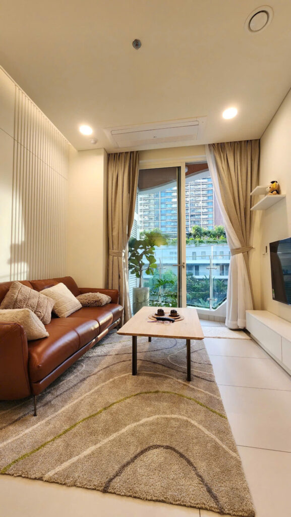Cho thuê căn hộ Zeit Thủ Thiêm 1PN – View Nội Khu – Đầy đủ nội thất