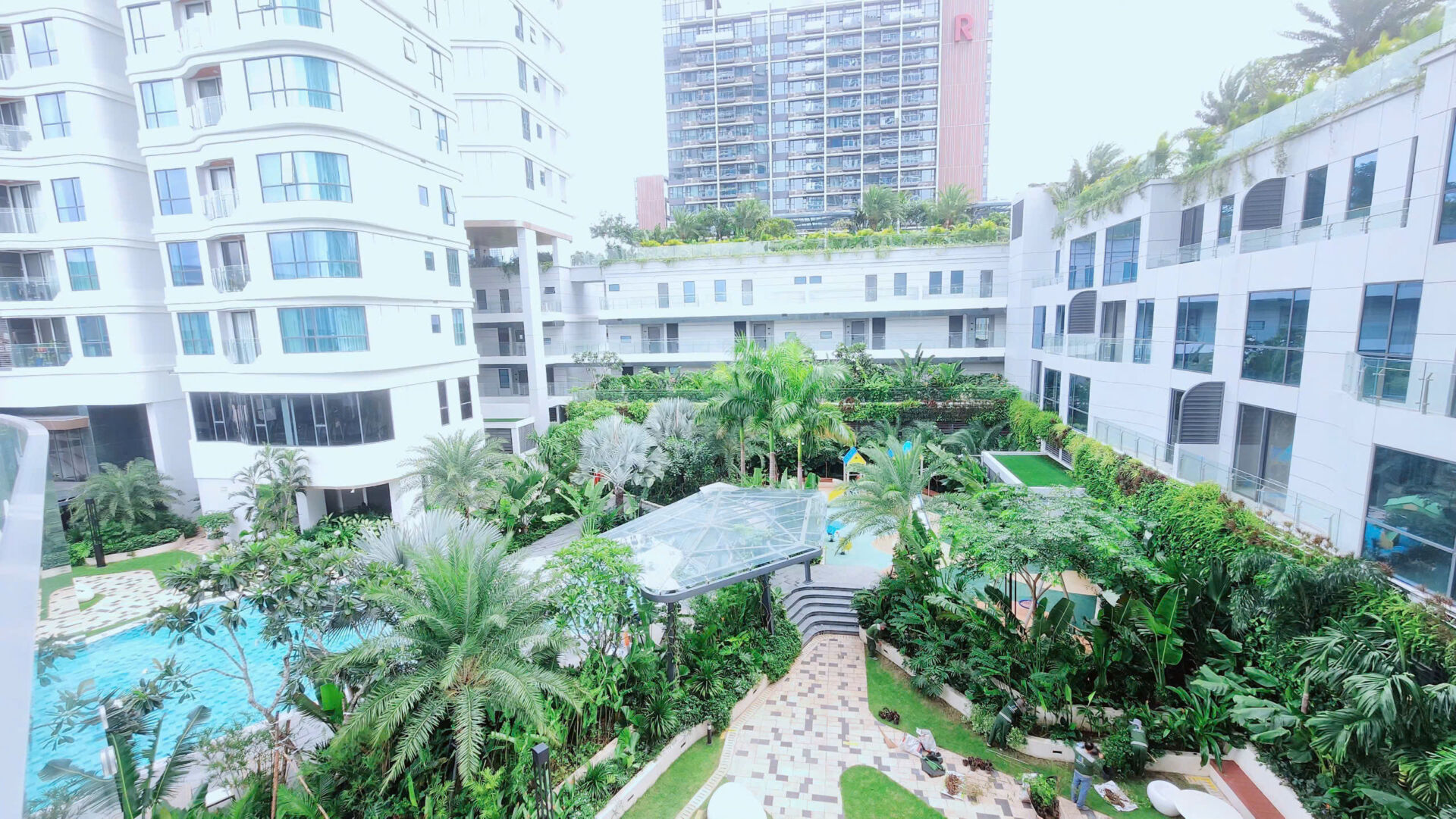 Cho thuê căn hộ Zeit Thủ Thiêm 1PN View nội khu xanh mát