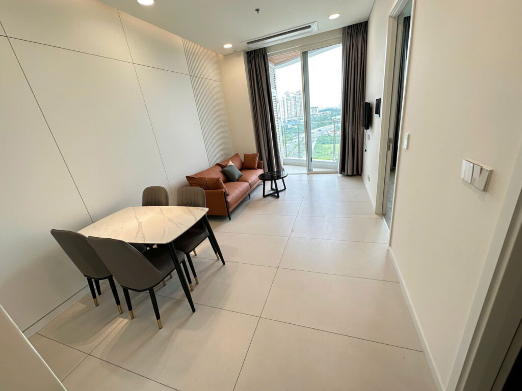 Cho thuê căn hộ Zeit Thủ Thiêm 1PN – 60m2 -Hướng đông nam – Fullnt Giá tốt