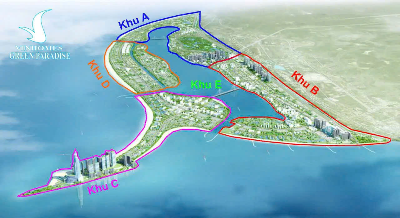 oàn cảnh Vinhomes Green Paradise Cần Giờ — quy hoạch ven biển