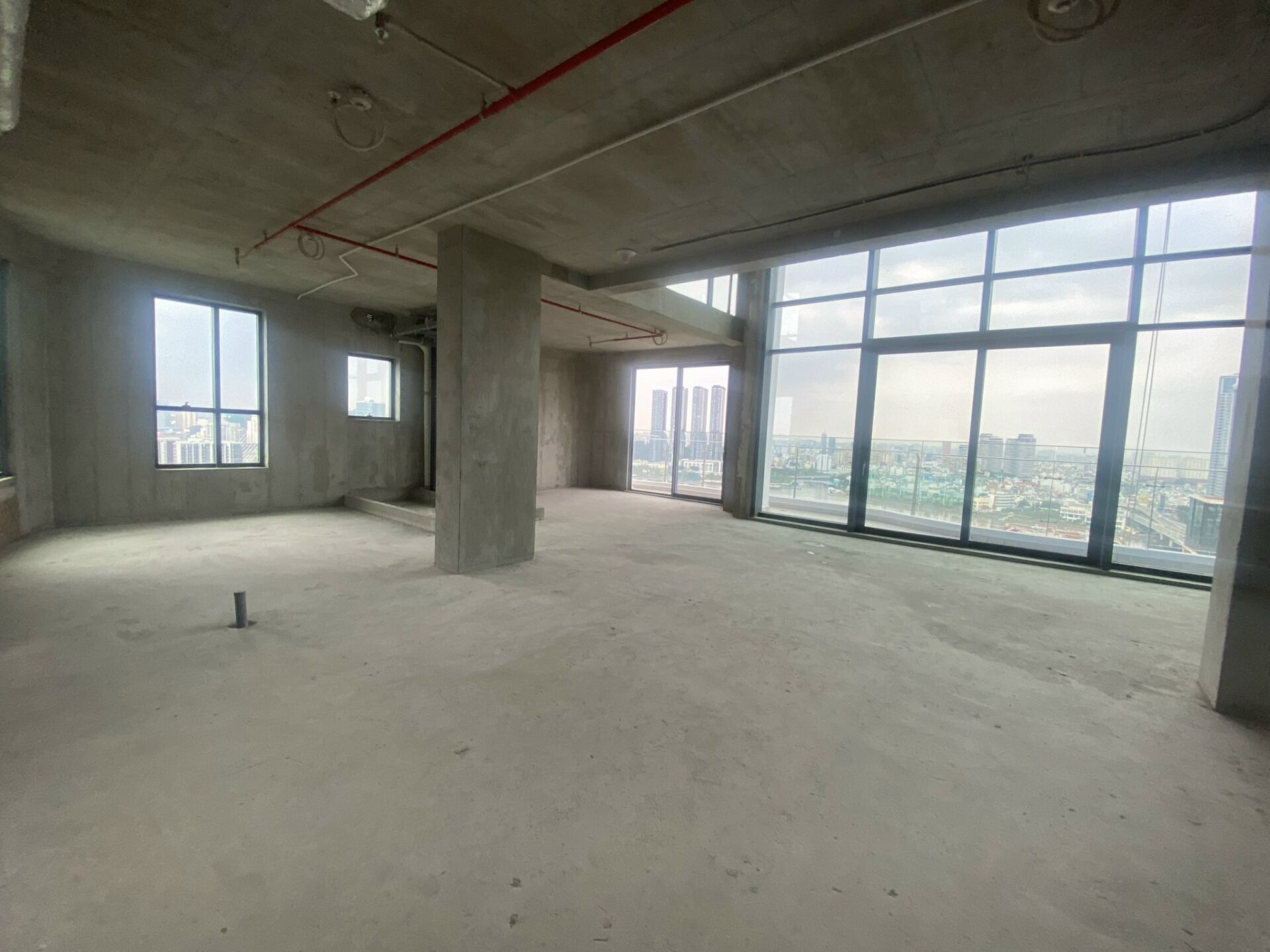 Mặt bằng duplex 215m2 Thủ Thiêm Zeit