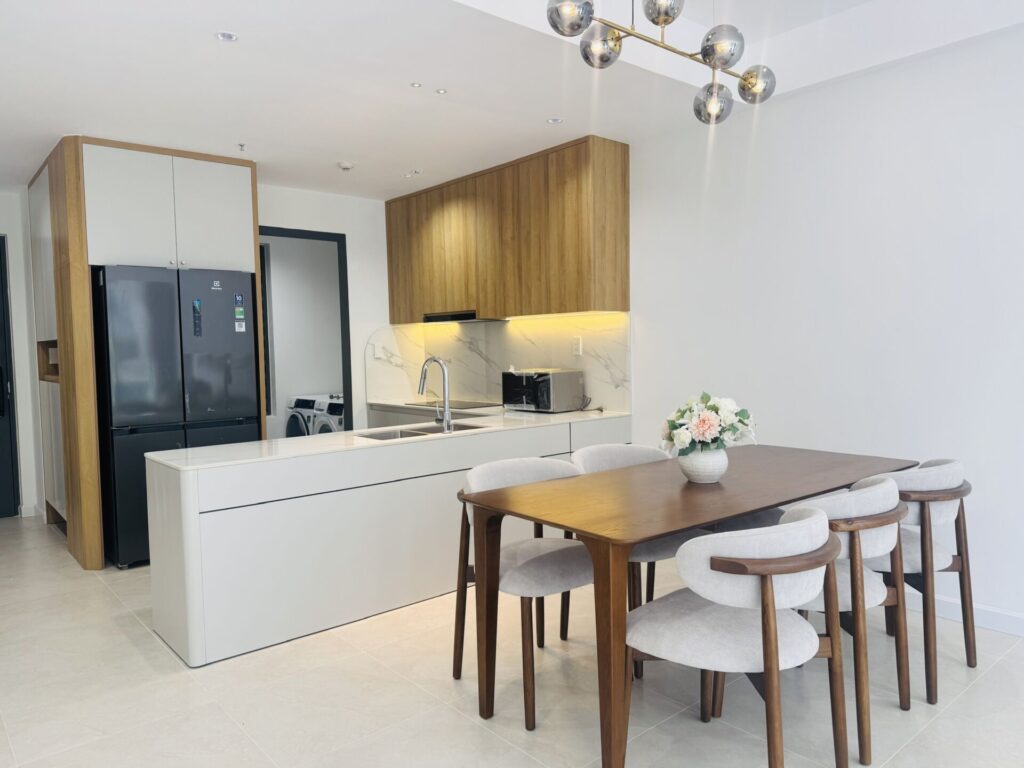 Cho thuê căn hộ Zeit Thủ Thiêm 2PN – 94m2 -View Quận 1 – Đầy đủ nội thất – Nhà mới 100%