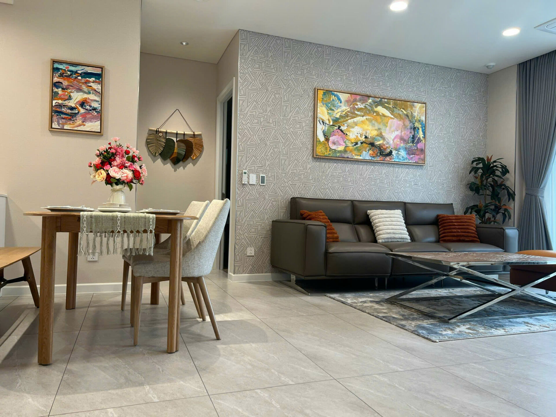 Cho thuê Thủ Thiêm Zeit River 3PN 125m2 full nội thất view sông