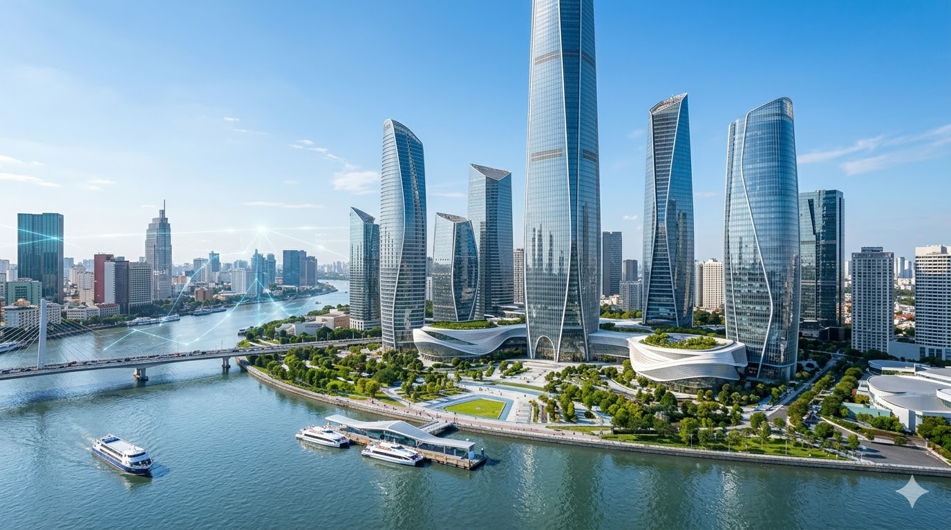 Trung tâm Tài chính Quốc tế Thủ Thiêm hiện trạng 2026