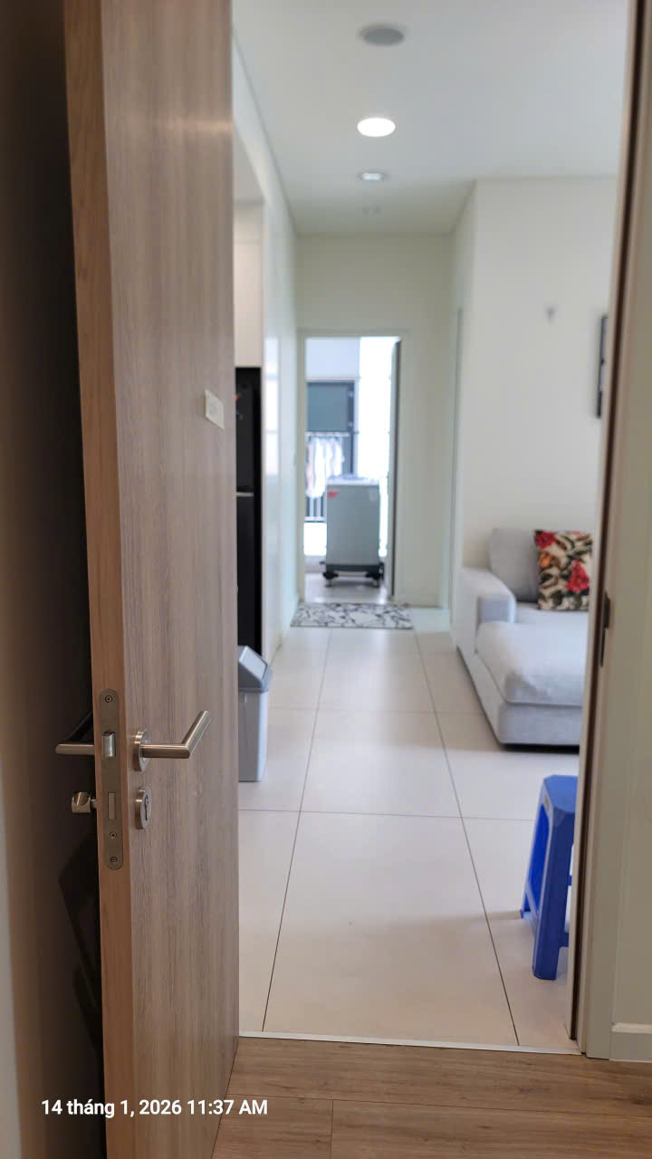 Tầm nhìn nội khu resort 5 sao từ căn hộ cho thuê Thủ Thiêm Zeit River 2PN.