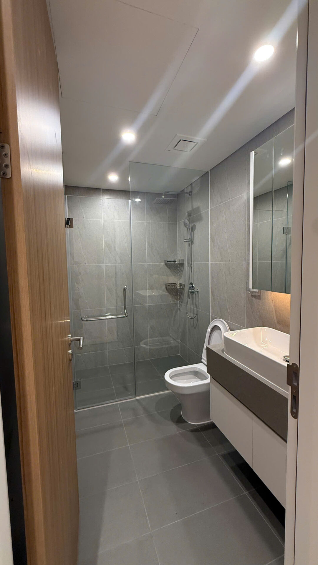 Nội thất phòng khách căn hộ 3 phòng ngủ Thủ Thiêm Zeit River 135m2.