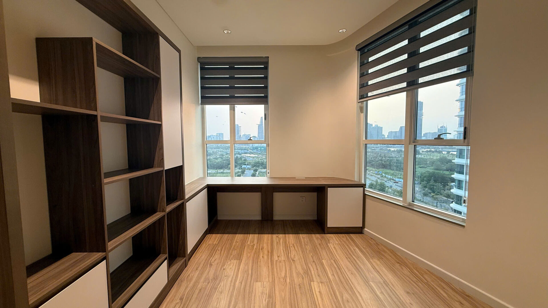 Nội thất phòng khách căn hộ 3 phòng ngủ Thủ Thiêm Zeit River 135m2.