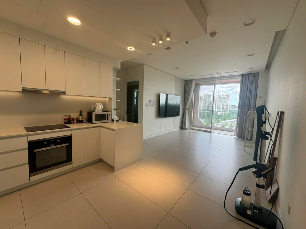 Cho thuê Thủ Thiêm Zeit River 2PN 97m2 – Full Nội Thất – View Sông & Sala