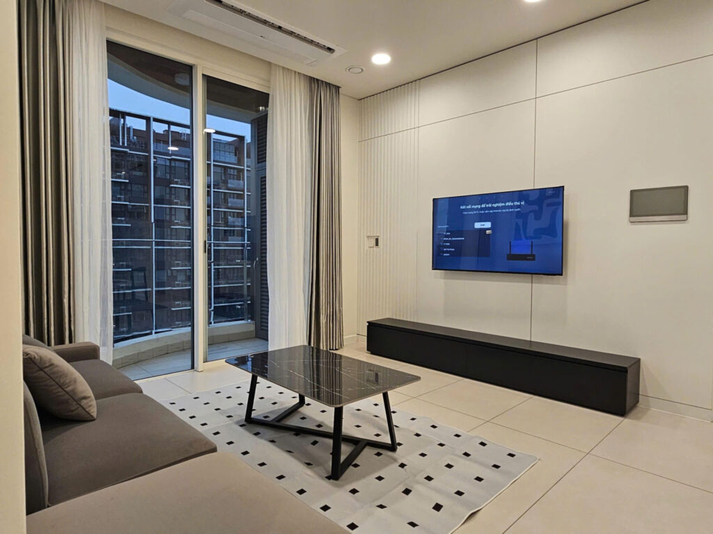 Cho thuê Thủ Thiêm Zeit River 2PN 90m2 – View Cầu Ba Son & Pháo Hoa