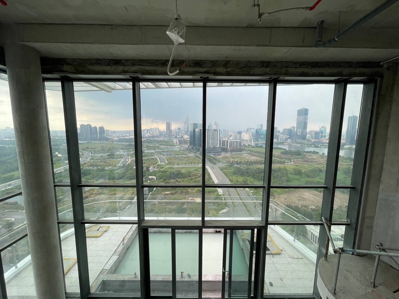 Bán Penthouse Thủ Thiêm Zeit River diện tích lớn view cầu Ba Son.